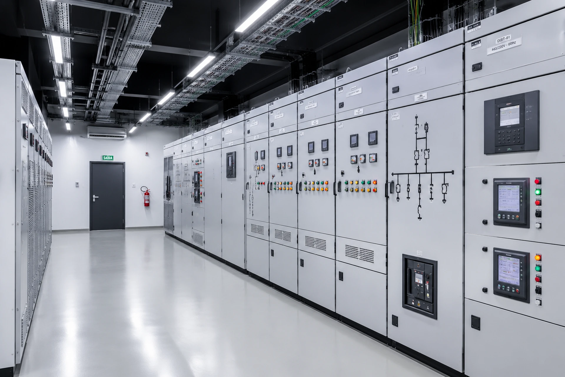 Instalações elétricas em ambiente industrial